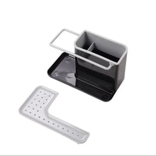 Load image into Gallery viewer, Kitchen Sponge Cloth Holder Sink Caddy Organiser