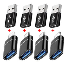 Load image into Gallery viewer, 2PCS USB 3.0 To Type C OTG Charger Adapter Connector Type-C to USB Male To Type-c Adapt Converter for PC MacBook Car USB ipad