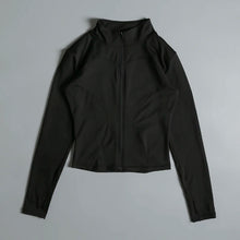 Load image into Gallery viewer, Women Zip Fitness Yoga Shirt Long Sleeve Sports Jacket Gym Top Activewear Running Coats Workout Clothes Woman