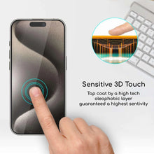 Load image into Gallery viewer, Clear Glass Film For iPhone 15 16 17 Pro Max Screen Protector For iPhone 11 12 13 14 15 Pro Tempered Glass iPhone13 Mini 16 Plus