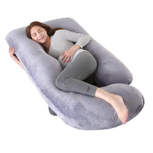 Load image into Gallery viewer, Pregnancy Pillows for Sleeping, G Shaped Full Body Maternity Pillow with Removable Cover - Support for Belly for Pregnant Women