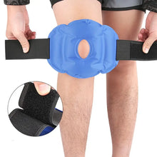 Load image into Gallery viewer, Reusable Nylon Gel Knee Pack for Hot/Cold Therapy, Easing Discomfort and Aiding Foot Relaxation