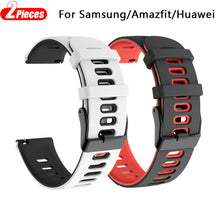 Load image into Gallery viewer, 2PCS 20 22mm Silicone Strap for Huawei Watch GT3 GT2 GT2 Pro Replacement Wristband