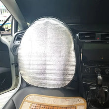 Load image into Gallery viewer, Universal Car Steering Wheel Sun Shade Cover UV Protection Fits SUVs Trucks Cars