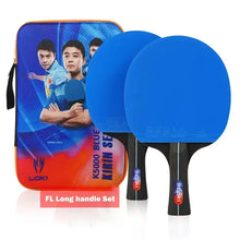 Load image into Gallery viewer, LOKI K5000 Table Tennis Racket Set 1pc/2pcs Home Entertainment Ping Pong Rackets with Blue Color Ping Pong Rubber
