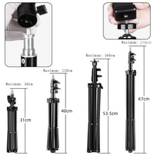 Load image into Gallery viewer, RP01-B Heavy Duty Metal Alloy Light Stand 160cm Tripod for Photo Studio Softbox Video Flash Reflector Lighting Background Stand
