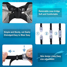 Load image into Gallery viewer, Swimming Goggles Adult Myopia Swimming Goggles One-piece Earplugs Electroplating Anti-fog High-definition Swimming Goggles