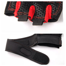 Load image into Gallery viewer, Fitness Half Finger Gloves Men And Women Wrist Guard Sports Dumbbell Riding Non Slip Horizontal Bar Exercise Training