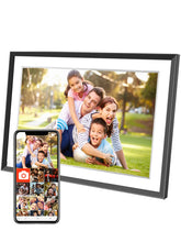 Load image into Gallery viewer, Christmas Gift Frameo 10.1 Inch WiFi Digital Picture Frame，1280 * 800IPS HD Cloud Smart Digital Photo Frame,32GB Storage,