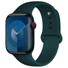 Load image into Gallery viewer, Silicone Band For Apple Watch strap 44mm 45mm 40mm 41mm 42-38mm 45 mm sport bracelet iwatch series 8 7 6 5 4 3 SE 9 Ultra 2 49mm