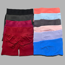 Load image into Gallery viewer, Histello Sports Shorts 4.5" Women Yoga Exercise Shorts Scrunch Bum Hip Tight Workout Fitness Activewear Gym Running Short Pants