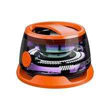 Load image into Gallery viewer, Mini Travel Stereo Speaker Outdoor Magnetic Bluetooth Speaker Wireless Portable with RGB Color Light and Phone Holder for IOS