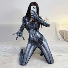 Load image into Gallery viewer, Spider Man Costume Movie Superhero Cosplay Bodysuit Suit Avengers Cosplay Venom Spider Man Corset for Women Girl Spandex Suit