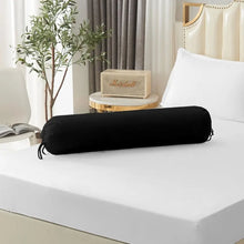 Load image into Gallery viewer, Solid Color Long Cylindrical Pillowcase Removable Washable Bedroom Neck Bolster Pillowslip Household Durable Pillow Case