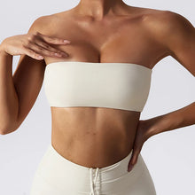 Load image into Gallery viewer, Strapless  Sports Bra Gym Top Women Quick-Drying Yoga Clothes Women Tube Top Fitness Chest Wrap Underwear Workout Bra Female