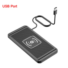 Load image into Gallery viewer, Car Wireless Charger for Iphone 16 15 15 Pro Max 14 13 12 X Samsung S24 S23 Wireless Car Charger Silicone Pad Stand Fast Charger