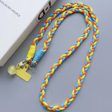 Load image into Gallery viewer, Creative Mobile Phone Universal Lanyard Crossbody Rope Long Phone Lanyard Shoulder Strap Cartoon Decorative Pendant Accessories