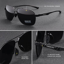 Load image into Gallery viewer, KINGSEVEN Polarized Sunglasses: Vintage Aluminum Mirror Lens Eyewear