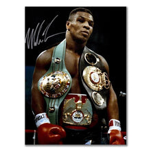 Load image into Gallery viewer, Boxer Wall Art Poster Mike Tyson Muhammad Ali Motivational Quote Home Decor Pictures Prints Canvas Painting Living Room Decor