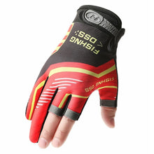 Load image into Gallery viewer, Fishing Glove Outdoor Hand Gloves Mittens for Fishing Fingers Fingerless Biker Items Finger Cycling Apparel Sports Entertainment
