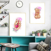 Load image into Gallery viewer, Manicure Nail Salon Wall Art - Chic Decor for Stylish Nail Techs