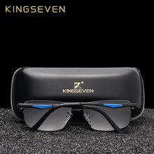 Load image into Gallery viewer, KINGSEVEN Classic Square Polarized Sunglasses for Men - UV Blocking, Driving Eyewear