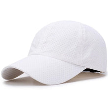 Load image into Gallery viewer, Hat Men Spring Summer Solid Color Mesh Cap Baseball Cap Women Autumn Korean Edition Sunscreen Hat Mesh Breathable Peaked Cap