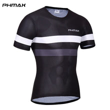 Load image into Gallery viewer, PHMAX Men&#39;s Cycling Jersey Summer Breathable Mesh Road Bike Shirt Sports Underwear