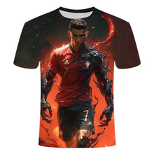 Load image into Gallery viewer, New Ronaldo Venom Graphic T-Shirt Men Women Crew Neck Summer Streetwear Top