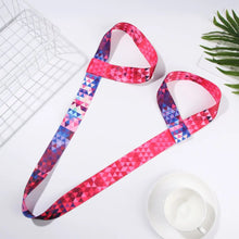 Load image into Gallery viewer, Nylon Colorful Straps Yoga Mat Strap Belt Adjustable Sports Sling Shoulder Carry Strap Belt Exercise Stretch Elastic Yoga Belt