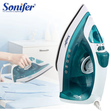 Load image into Gallery viewer, Electric Iron Portable Mini Garment Steamer Steam Iron For Clothing Iron Adjustable Ceramic Soleplate Iron For Ironing Sonifer
