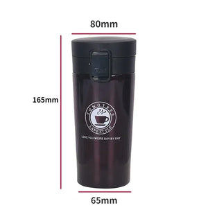 500ml Stainless Steel Thermal Mug | Double Wall Coffee Cup | Vacuum Flask Bottle