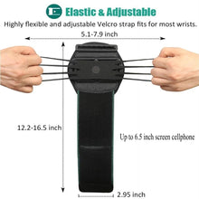 Load image into Gallery viewer, Wristband Phone Holder 180°Rotatable Universal Sports Wristband for iPhone Running Armband for Samsung For OPPO Hiking Biking