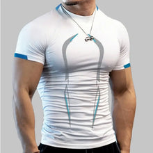 Load image into Gallery viewer, Men&#39;s Compression Shirt - Superhero Fitness Tee for Gym and Running