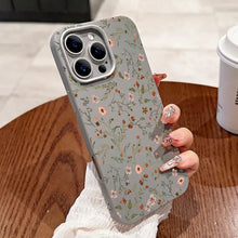 Load image into Gallery viewer, Small Flower Lichee Pattern Phone Case For iPhone 17 16 Pro Max 15 14 13 12 11 XS X XR 7 8 Plus SE2 16E Shockproof Bumper Cover