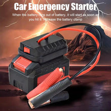 Load image into Gallery viewer, Car Lithium Battery Converter Charger Clip Auto Igniter Jump Starter For Makita Booster Cable Adapter Emergency Power DIY Tools