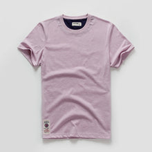 Load image into Gallery viewer, Men's T-shirt Cotton Solid Color t shirt Men Causal O-neck Basic Tshirt Male High Quality Classical Tops