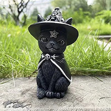 Load image into Gallery viewer, Black Cat Statue! Halloween Decor, Witchy Cat