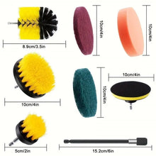 Load image into Gallery viewer, 4/13pcs Electric Drill Brush Cleaning Polishing Set - Cleaning Supplies