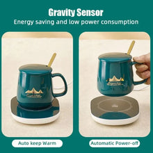 Load image into Gallery viewer, Smart Thermostatic Coaster - Portable Waterproof Coffee Tea Milk Warmer