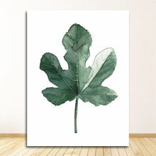 Load image into Gallery viewer, Wall Art Paintings for Living Room Home Decor Scandinavian Style Tropical Plants Poster Green Leaves Decorative Picture Modern