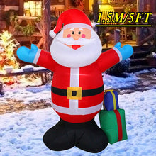 Load image into Gallery viewer, Christmas Inflatable Decoration Toy Built-in LED Lights Inflatable Model Ornament Xmas Party New Year Garden Indoor Outdoor Deco