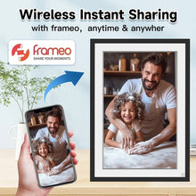 Load image into Gallery viewer, Christmas Gift Frameo 10.1 Inch WiFi Digital Picture Frame，1280 * 800IPS HD Cloud Smart Digital Photo Frame,32GB Storage,