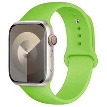 Load image into Gallery viewer, Silicone Band For Apple Watch strap 44mm 45mm 40mm 41mm 42-46mm sport bracelet iwatch series 8 7 6 5 4 9 10 11 SE-Ultra 2/3 49mm