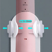 Load image into Gallery viewer, Adjustable Toothbrush Holder Electric Toothbrush Base Silicone Non-slip Wall Mount Brush Body Rack Adapt 99%