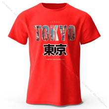 Load image into Gallery viewer, Tokyo Printed Fashion Forward 100% Cotton T-Shirt, Ultra Soft Round Neck Short Sleeve Tee, Perfect for Men &amp; Women