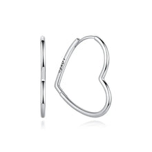 Load image into Gallery viewer, Original 925 Sterling Silver Earrings 2025 Stud Hoop Crystal Earings For Women Rose Gold Crown Heart Infinity Bee Earing Jewelry