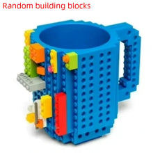Load image into Gallery viewer, 350ml Creative Milk Coffee Mug Cups Building Blocks Design Birthday Gifts Personalized Decorations Kids DIY Drinking Kettle