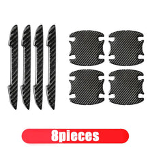 Load image into Gallery viewer, Carbon Fiber Car Stickers Anti Scratch Car Door Handle Protector Automobiles Handle Protection Film Styling Exterior Accessorie