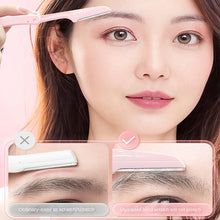 Load image into Gallery viewer, 3PCS Portable Eyebrow Trimmer Shaper Razor Blade Women&#39;s Makeup Tools